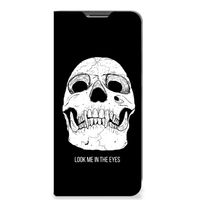 Mobiel BookCase OPPO Find X5 Lite | Reno7 5G Skull Eyes