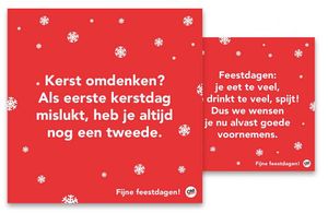 Omdenken Kerstkaarten