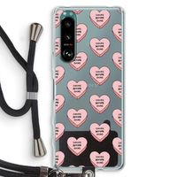 Chicks before dicks: Sony Xperia 5 III Transparant Hoesje met koord