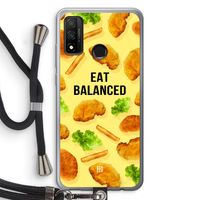 Eat Balanced: Huawei P Smart (2020) Transparant Hoesje met koord