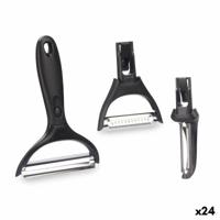 Set schilmesjes Roestvrij staal Polypropyleen ABS (24 Stuks) Verwisselbare koppen 3 Onderdelen - thumbnail