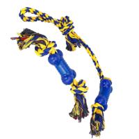 Nobleza Honden speeltouwen met rubber bot - 2 stuks Nobleza Honden speeltouwen met rubber bot - 2 stuks