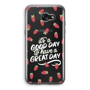 Don't forget to have a great day: Samsung Galaxy A5 (2017) Transparant Hoesje