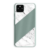 Biggest stripe: Google Pixel 5a 5G Transparant Hoesje