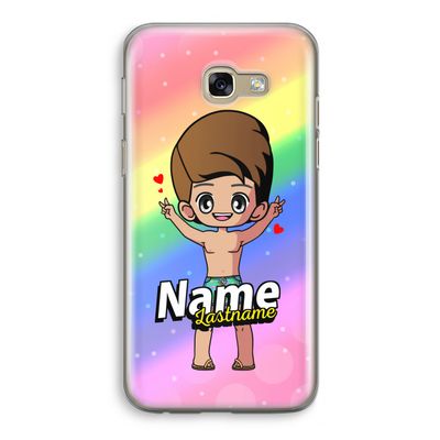 Chibi Maker man: Samsung Galaxy A5 (2017) Transparant Hoesje