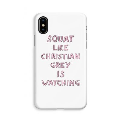 Christian Grey: iPhone X Volledig Geprint Hoesje