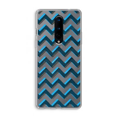 Onderbroken lijn: OnePlus 8 Transparant Hoesje
