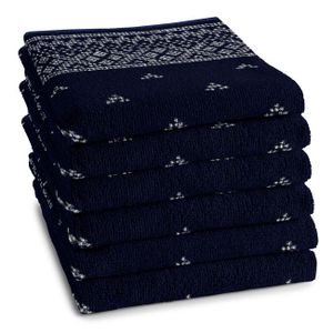 DDDDD Keukendoek Fjord Indigo (6 stuks)