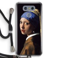The Pearl Earring: LG G6 Transparant Hoesje met koord