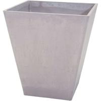 Pot - MEGA COLLECTIES - Ecostone Vierkant - 48 x 57 cm - Taupe