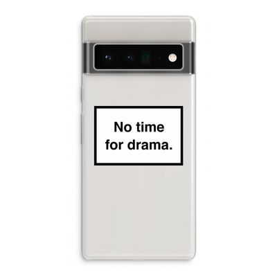 No drama: Google Pixel 6 Pro Transparant Hoesje