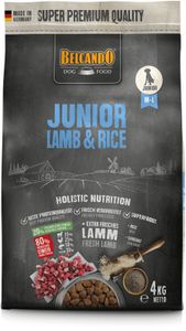 Belcando JUNIOR LAMB & RICE 4 kg Puppy Lam