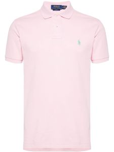 Polo Ralph Lauren polo en piqué à logo brodé - Rose