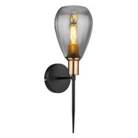 Globo WandlampFanni zwart - 15563W