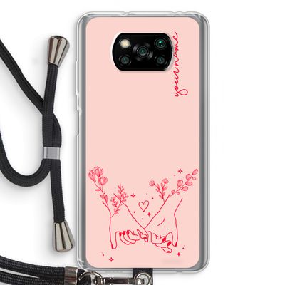 Best Friends: Xiaomi Poco X3 NFC Transparant Hoesje met koord
