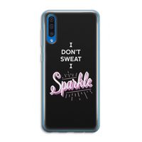 Sparkle quote: Samsung Galaxy A50 Transparant Hoesje