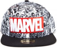Marvel - Classic Red and White Logo Snapback