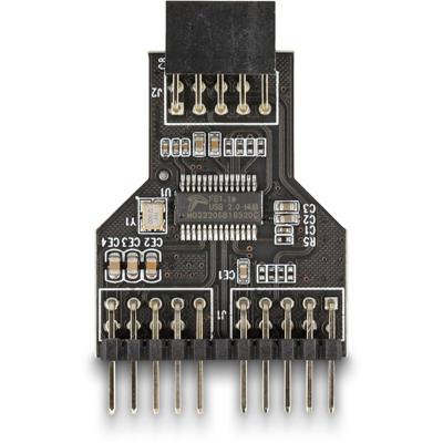 Delock USB 2.0 Adapter [2x Stiftconnector - 1x Bus] 60045