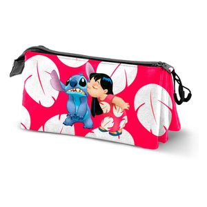 Lilo & Stitch Triple Pencil case Kiss