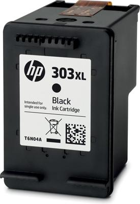 HP inktcartridge 303XL, 600 pagina&apos;s, OEM T6N04AE, zwart