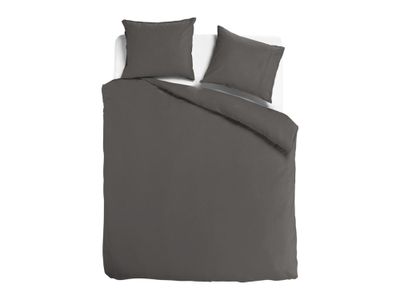 Dekbedovertrek Noa donkergrijs | totaalBED | 2-persoons