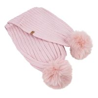 Baby Dutch sjaal pompon pink Maat