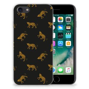 TPU Hoesje voor iPhone SE 2022 | SE 2020 | 8 | 7 Leopards