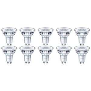 PHILIPS - LED Spot 10 Pack - CorePro 827 36D - GU10 Fitting - Dimbaar - 3W - Zeer Warm Wit 2700K | Vervangt 35W