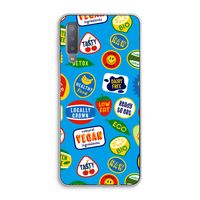 Fruitsticker: Samsung Galaxy A7 (2018) Transparant Hoesje