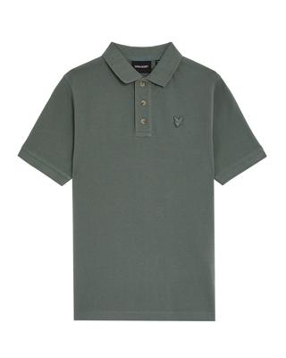 Lyle & Scott zomer polo shirt jongens - Mercurial groen