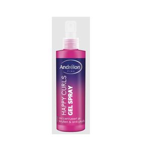 Pink gelspray happy curls
