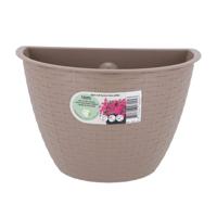 Bloembak Muur Dijon 26 cm Taupe