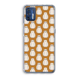 Uilen: Motorola Moto G9 Plus Transparant Hoesje