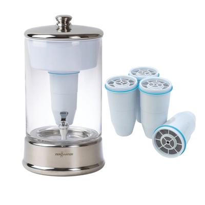Combi-box: 9 Liter Glazen - Filtersysteem incl. totaal 5 filters