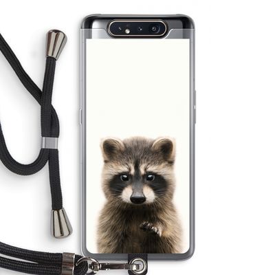Rocco: Samsung Galaxy A80 Transparant Hoesje met koord
