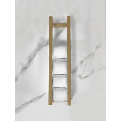 Wiesbaden Loft - Handdoekrek - 50x12.5x12.5cm - Geborsteld Messing