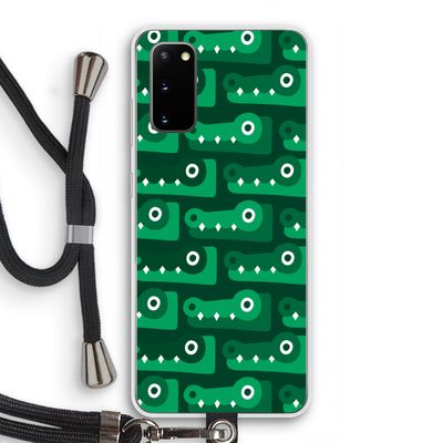 Crocs: Samsung Galaxy S20 Transparant Hoesje met koord