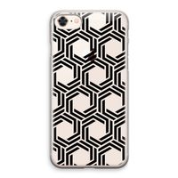 Geometrisch patroon: iPhone 8 Transparant Hoesje