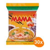 Mama - Instant Noedels Varkensvlees - 30 zakjes