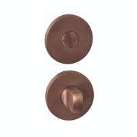 Intersteel WC-sluiting verdekt ø52x6mm met stift 6-8mm PVD Brons