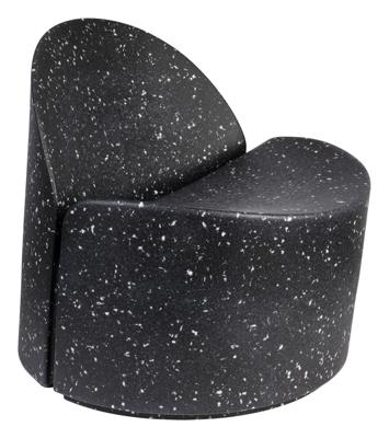 Zuiver Outdoor Fauteuil 'Bloom' kleur Zwart Galaxy