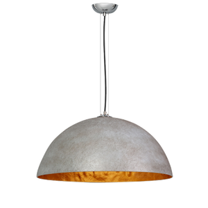 Mezzo tondo beton goud 50cm hanglamp