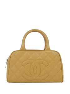 CHANEL Pre-Owned sac fourre-tout à matelassage losanges (2007) - Tons neutres