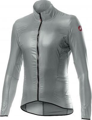 Castelli Aria shell fietsjack zilver heren