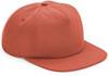 Beechfield CB64N Organic Cotton Unstructured 5 Panel Cap - Terracotta - One Size