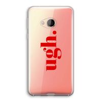 Ugh: HTC U Play Transparant Hoesje Ugh: HTC U Play Transparant Hoesje