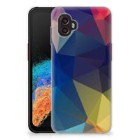Samsung Galaxy Xcover 6 Pro | TPU Hoesje | Polygon Dark