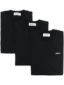 AMBUSH lot de trois t-shirts à logo imprimé - Noir
