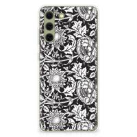 Samsung Galaxy S21FE | TPU Case | Black Flowers