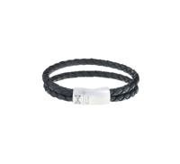 AZE Jewels Armband Iron Double Shot Black | Maat L AZE Jewels Armband Iron Double Shot Black | Maat L